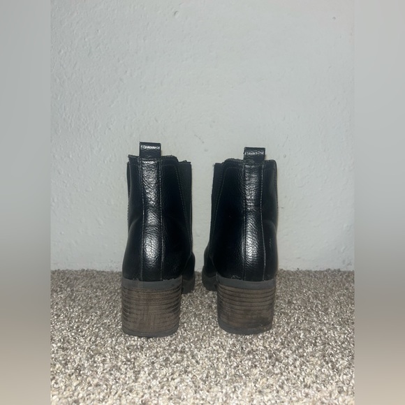 MIA Jody Ribbed Lug Sole Chelsea Boot Black 8.5 - Picture 5 of 9